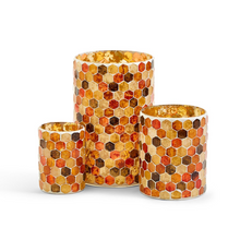 Load image into Gallery viewer, 4&quot; Honeycomb Tealight Holder
