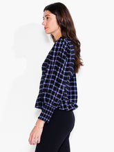 Load image into Gallery viewer, Twilight Plaid Smock Top
