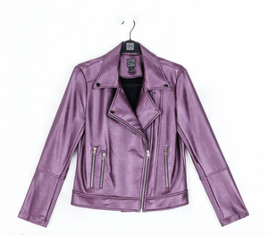 Liquid Sheen Moto Jacket