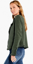 Load image into Gallery viewer, Fringe Mix Knit Jacket
