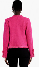 Load image into Gallery viewer, Fringe Mix Knit Jacket
