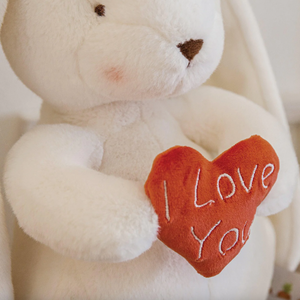 "I Love You" Heart Bunny