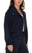 Load image into Gallery viewer, Zip Up Dolman Jacket
