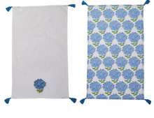 Load image into Gallery viewer, Hydrangea Dish Towel
