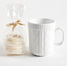 Load image into Gallery viewer, Mug w/Snowman Marshmallow Topper
