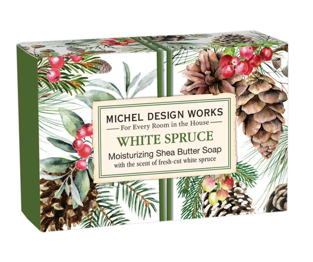 White Spruce Boxed Soap