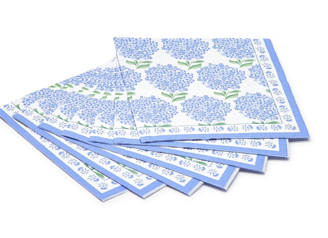 Hydrangea Paper Napkin