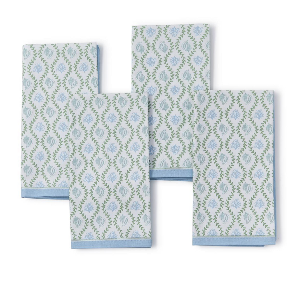 Coral Reef Cloth Napkins