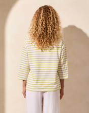 Load image into Gallery viewer, 3/4 Slv Boat Neck Top
