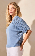 Load image into Gallery viewer, SS Fancy Stitch Sweater
