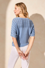 Load image into Gallery viewer, SS Fancy Stitch Sweater
