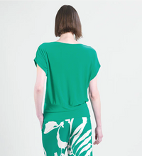 Load image into Gallery viewer, Blouson Top-Emerald
