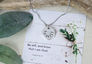 Be Still Necklace