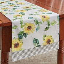 Load image into Gallery viewer, Follow The Sun Table Runner 13x54
