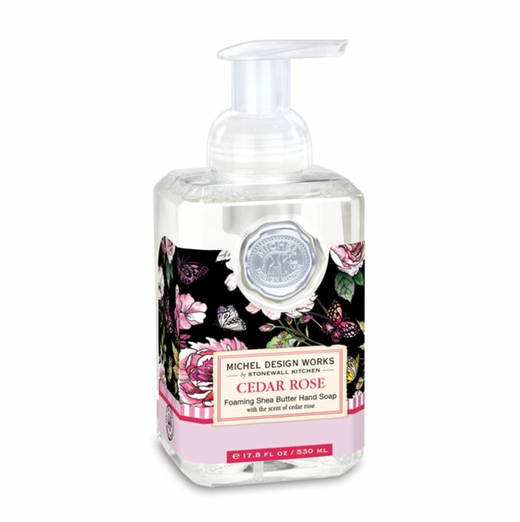 Cedar Rose Foaming Soap